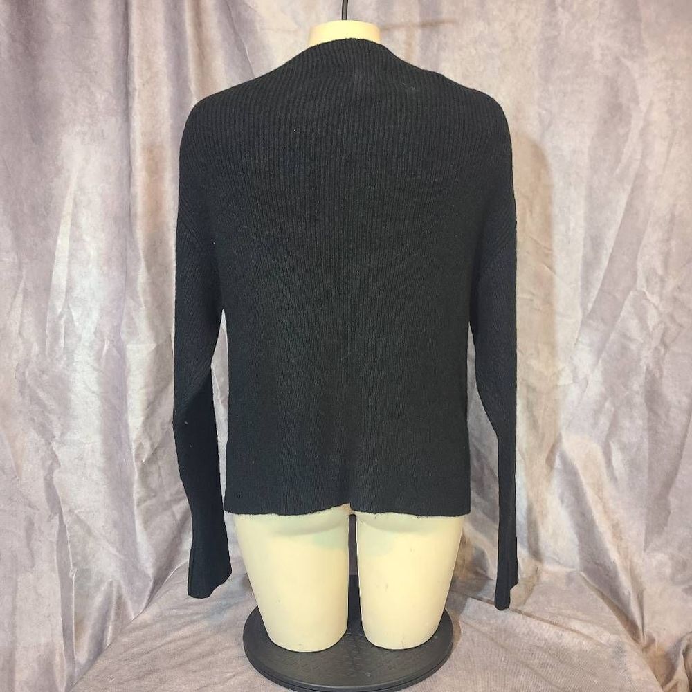 Treasure & Bond Black Drape Neck Sweater Size Xs — image 3 of 4